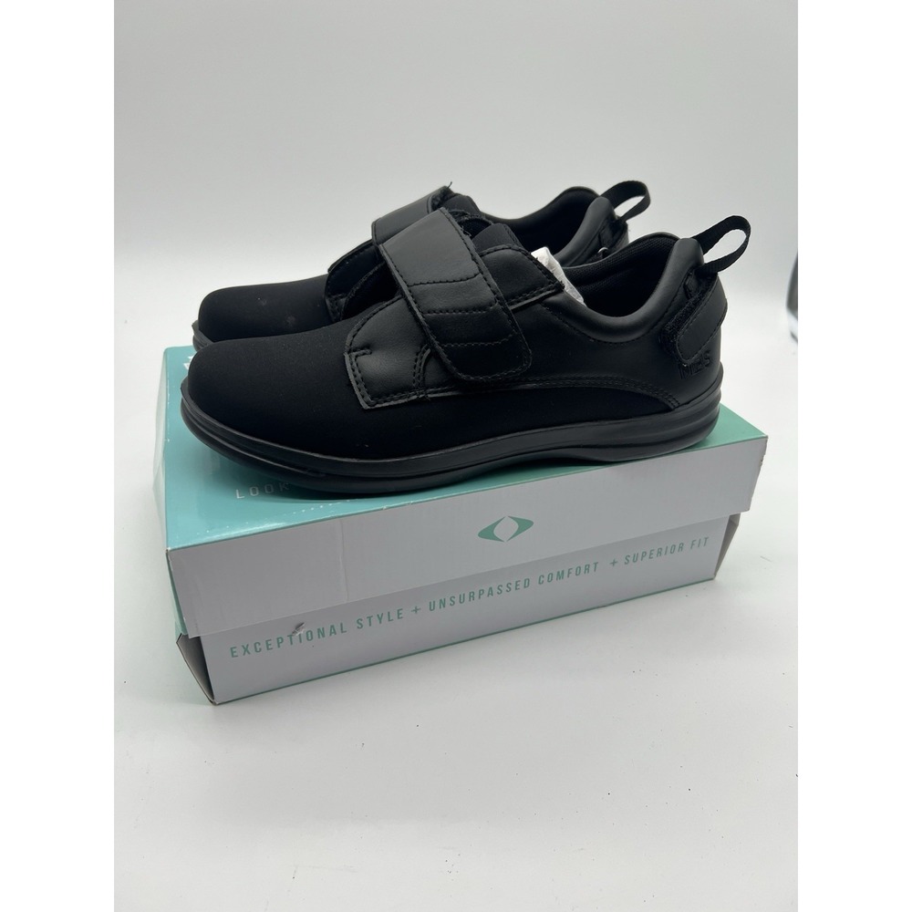Apex Womens Shoes Size 8.5 Wide US Model A3200W MBS Moore Balance‎ Black NIB